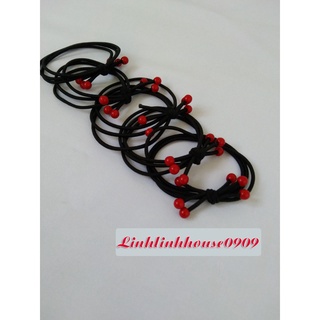 Dây buộc tóc nữ cherry mini xinh xắn