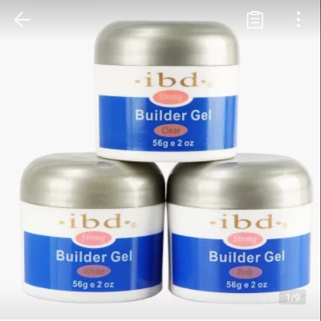 Gel đắp móng IBD