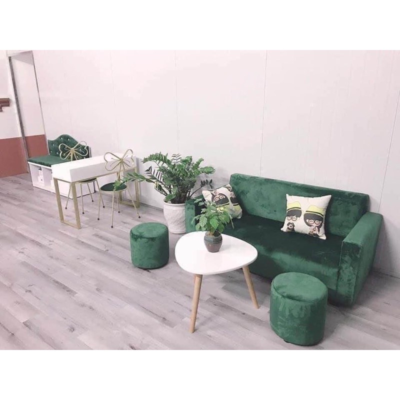 (Freeship dưới mô tả) SOFA GIÁ RẺ BỘ 5 MÓN PHÒNG KHÁCH QUÁN CAFE