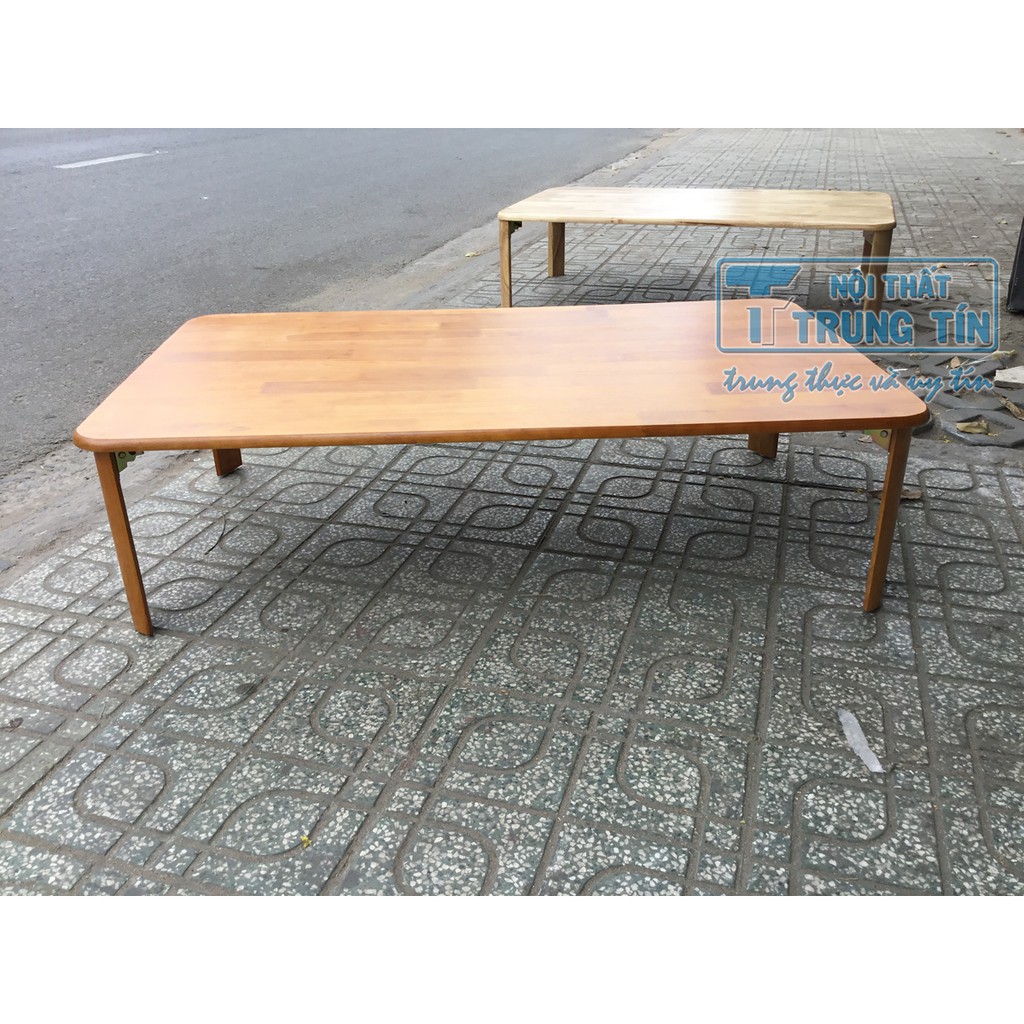 Bàn ăn chân gấp, 70x120x30 cm
