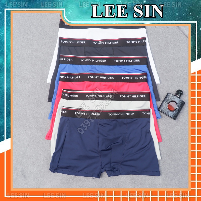 Quần lót nam kháng khuẩn khử mùi chất liệu thun lạnh co dãn 4 chiều cực đẹp, Quần sịp xì đùi cao cấp | Lee Sin