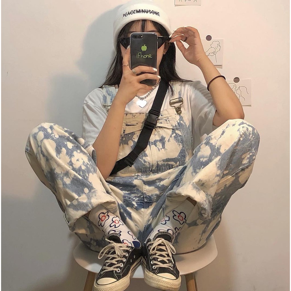 QUẦN YẾM ULZZANG PHA XANH TRẮNG BẦU TRỜI XANH - ORDER 10 NGÀY bm17 | BigBuy360 - bigbuy360.vn