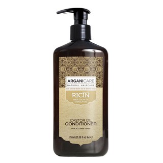 Dầu xả dưỡng ẩm, phục hồi, chống rụng arganicare castor 750ml