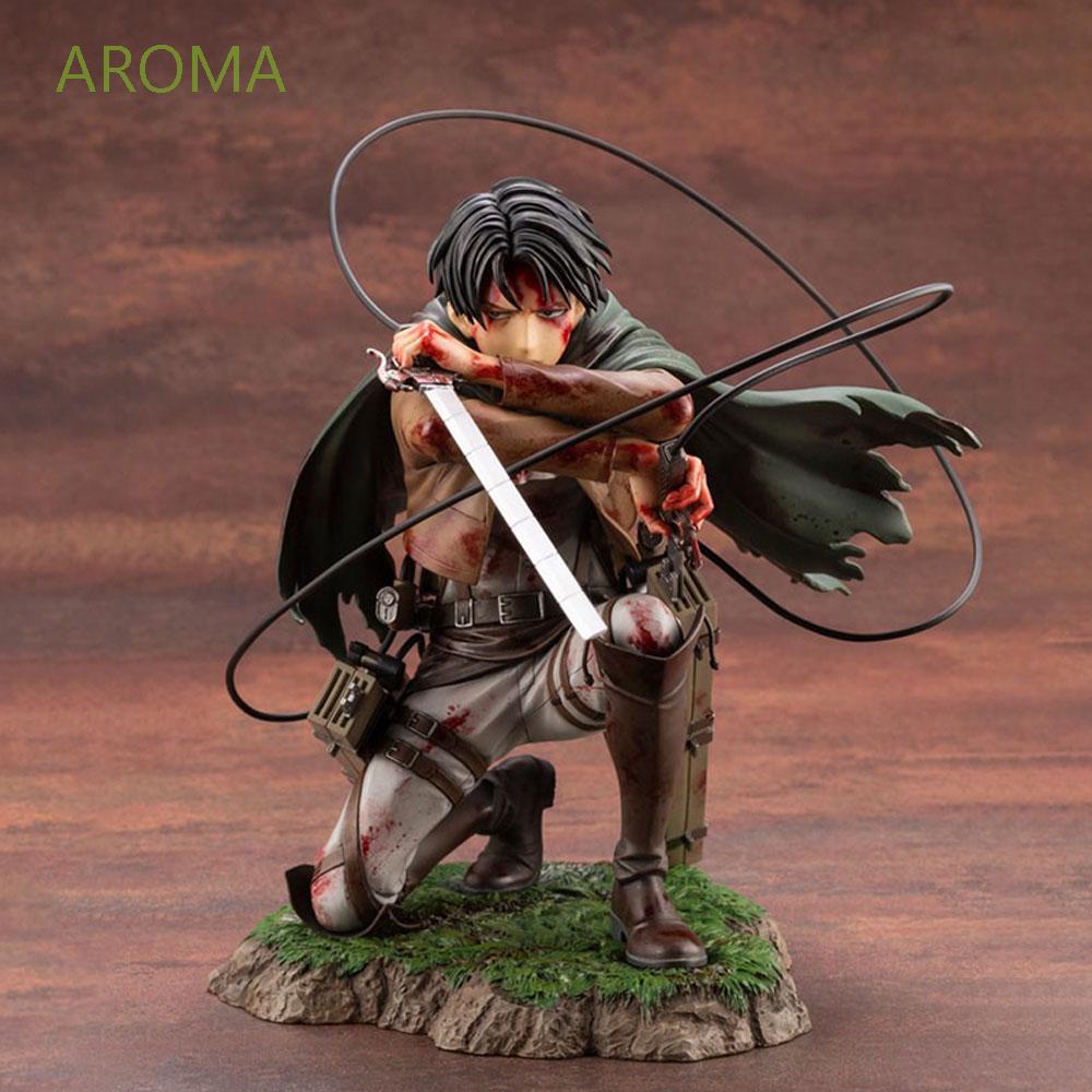 Mô Hình Nhân Vật Phim Attack On Titan Bằng Pvc