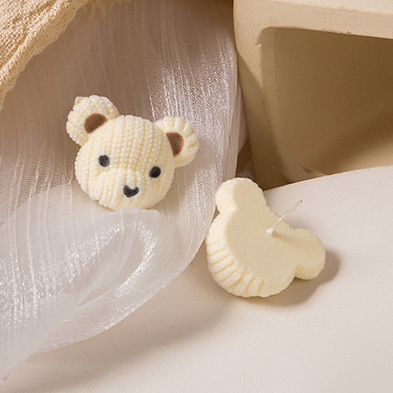 Khuyên Tai Xỏ Lỗ Họa Tiết Hoạt Hình Không Gây Dị Ứng Làm Quà Giáng Sinh Thời Trang Cho Nữ