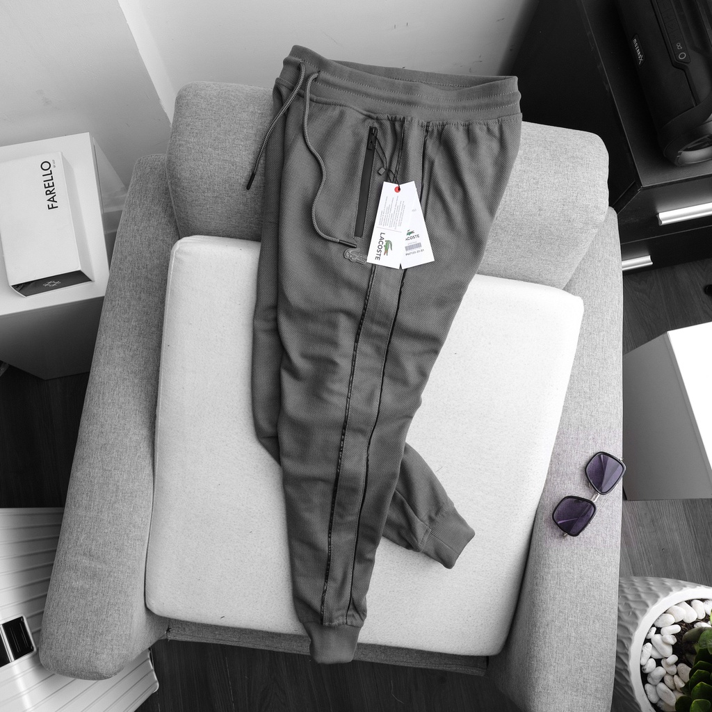Quần Jogger  xuất dư xịn chất pique cotton form slim Unisex , bigsize  - 3bros Quần áo