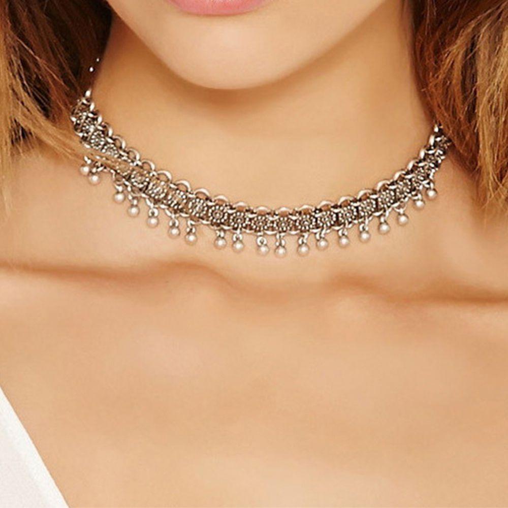 Vòng Cổ Choker Chất Liệu Hợp Kim Thời Trang
