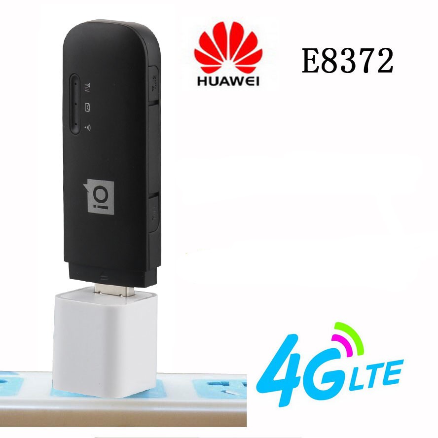 Bộ phát Wifi 4G Huawei E8372 tốc độ 150Mbps. Thiết kế nhỏ gọn tiện lợi