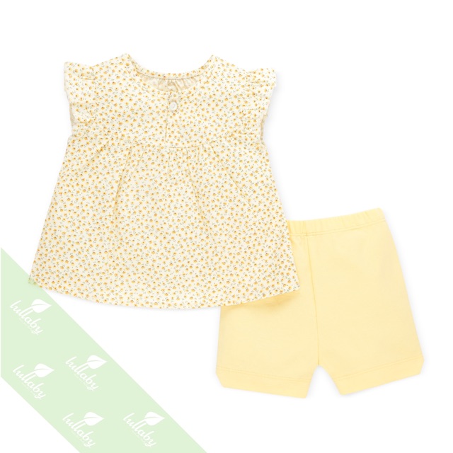 Bộ bèo cotton poplin Lullaby