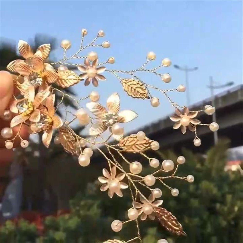 Vương Miện Cài Tóc Handmade Sang Trọng Cho Cô Dâu