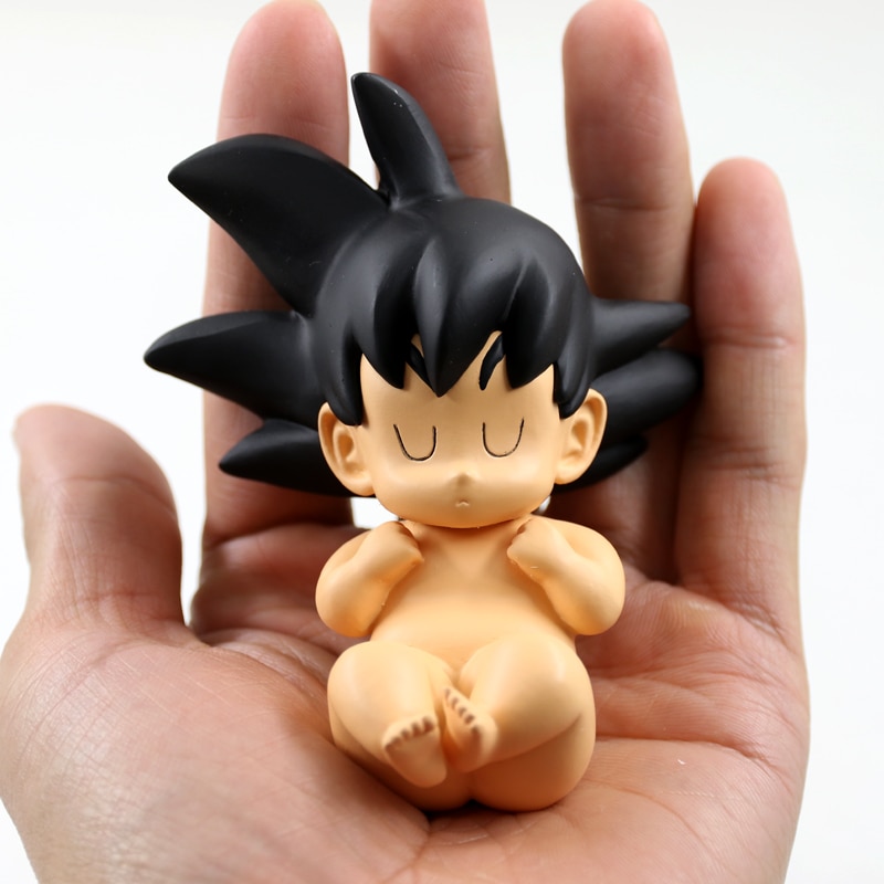 Mô Hình Nhân Vật Son Goku Tidur Bayi Kích Thước 8.5cm