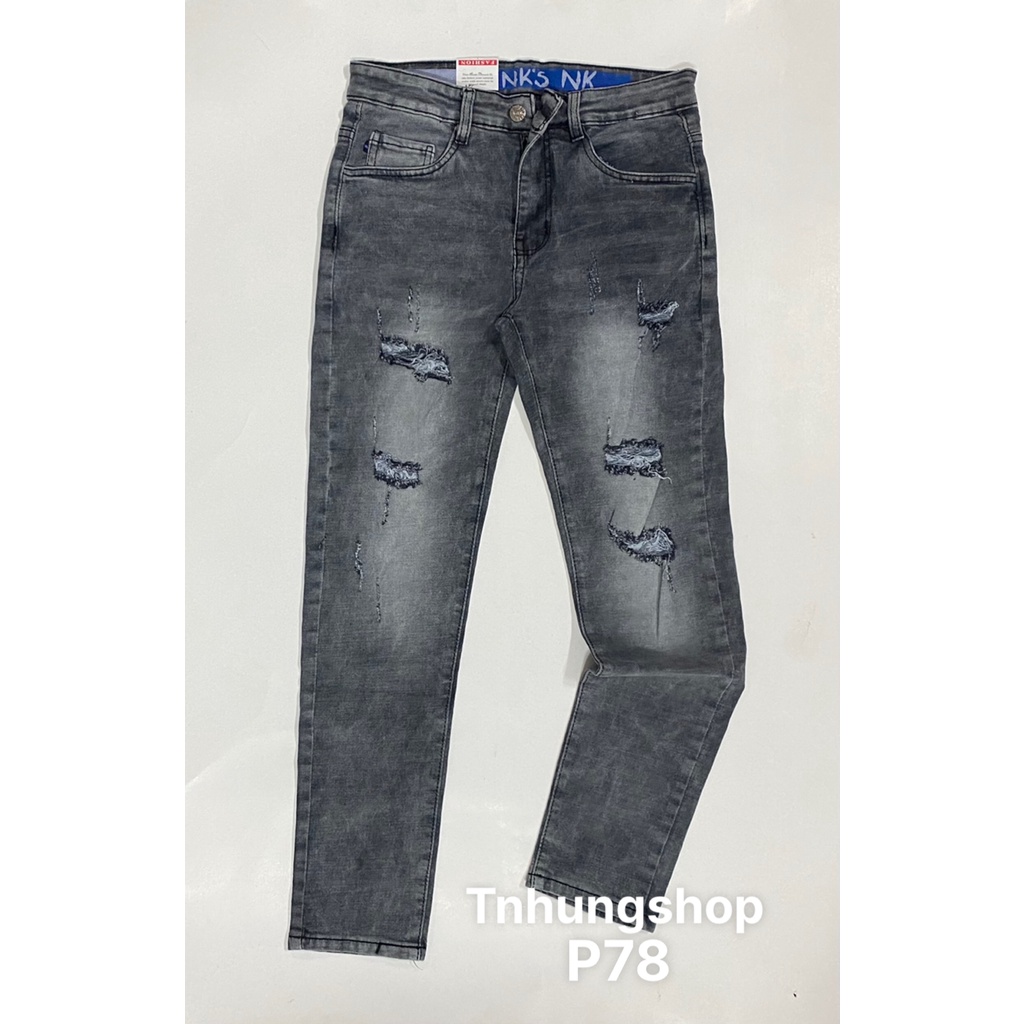 Sỉ Quần jean dài nam bigsize mã p78 [Tnhung]