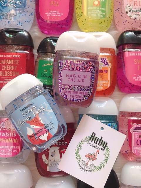 Gel Rửa Tay Khô Bath & Body Works PocketBac Anti-Bacterial Hand Gel (29ml)