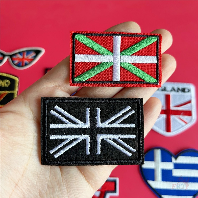 ☸ Sticker Ủi Thêu Hình London ☸ 1 Miếng Dán Ủi Quần Áo Phong Cách Anh Quốc