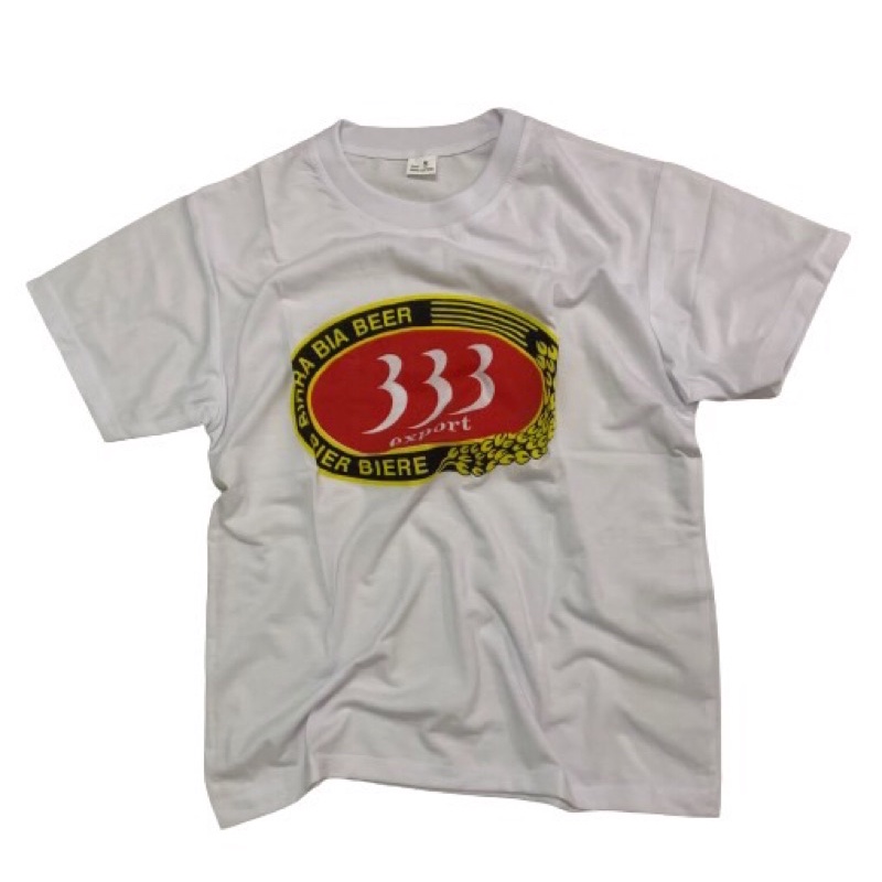 Áo Thun Cổ Tròn Nam/Nữ Cotton 55/45 In Bia333