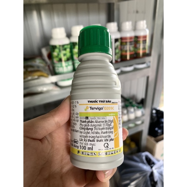 Đặc trị tuyến trùng gây hại cho cây trồng - Tervigo 020SC