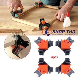 Bộ 4 kẹp góc vuông, ghép khung tranh 5-22mm