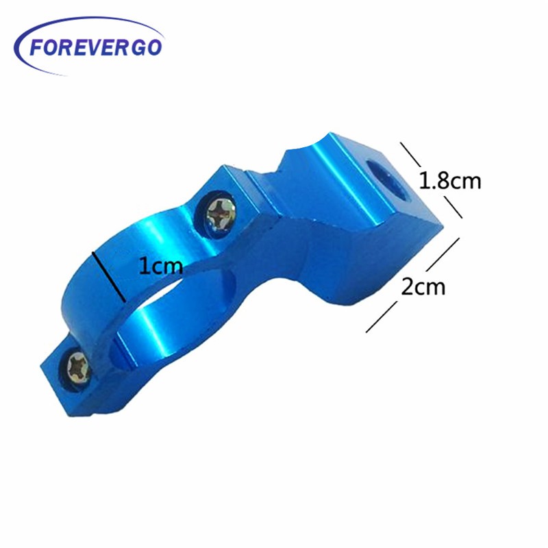 Bộ 2 Giá Đỡ Gương Chiếu Hậu Cho Xe Mô Tô 22mm 7 / 8 &quot;