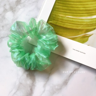 Dây buộc tóc Scrunchies hologram