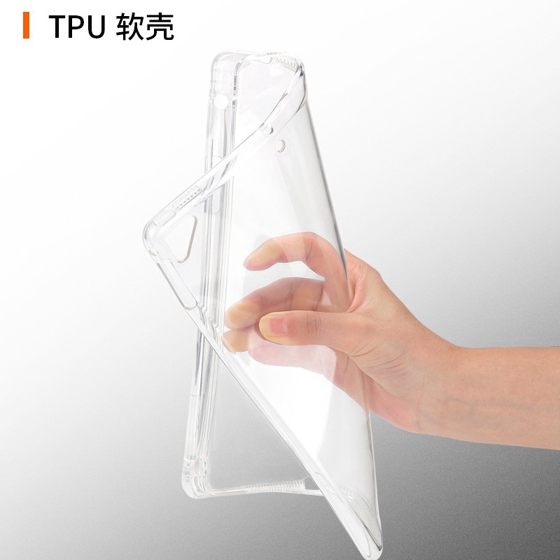 Transparent iPad TPU Casing with Pen Slot For 9.7 iPad 2017/2018 10.2 7th iPad Air1 Air2 Air3 Pro 9.7 10.5 11 Mini 12345 | BigBuy360 - bigbuy360.vn