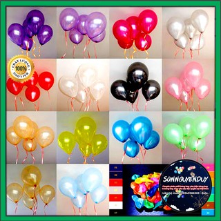 Bóng Bay nhũ 1.0g 100 Quả 1 túi - loại 6"