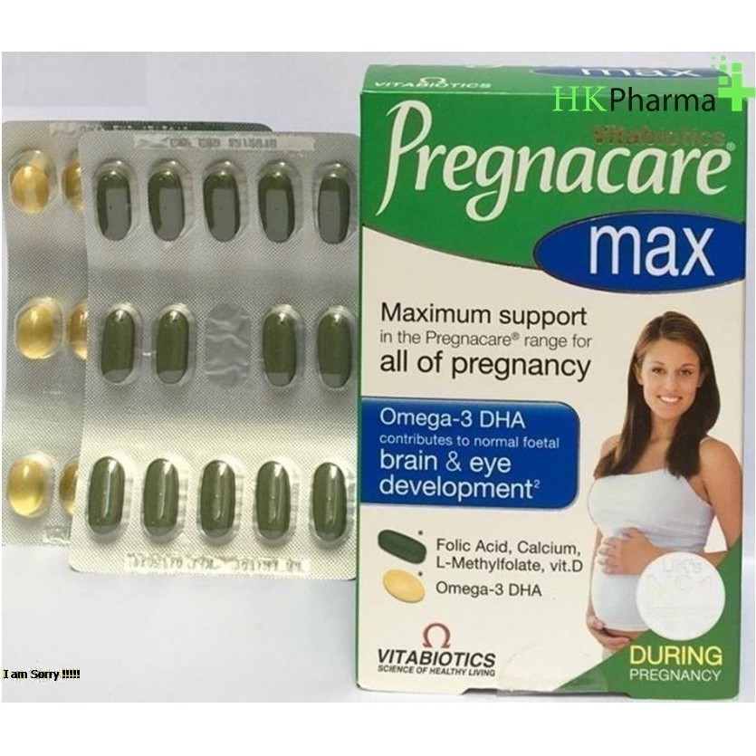 Vitamin Bầu Pregnacare Max 84 viên