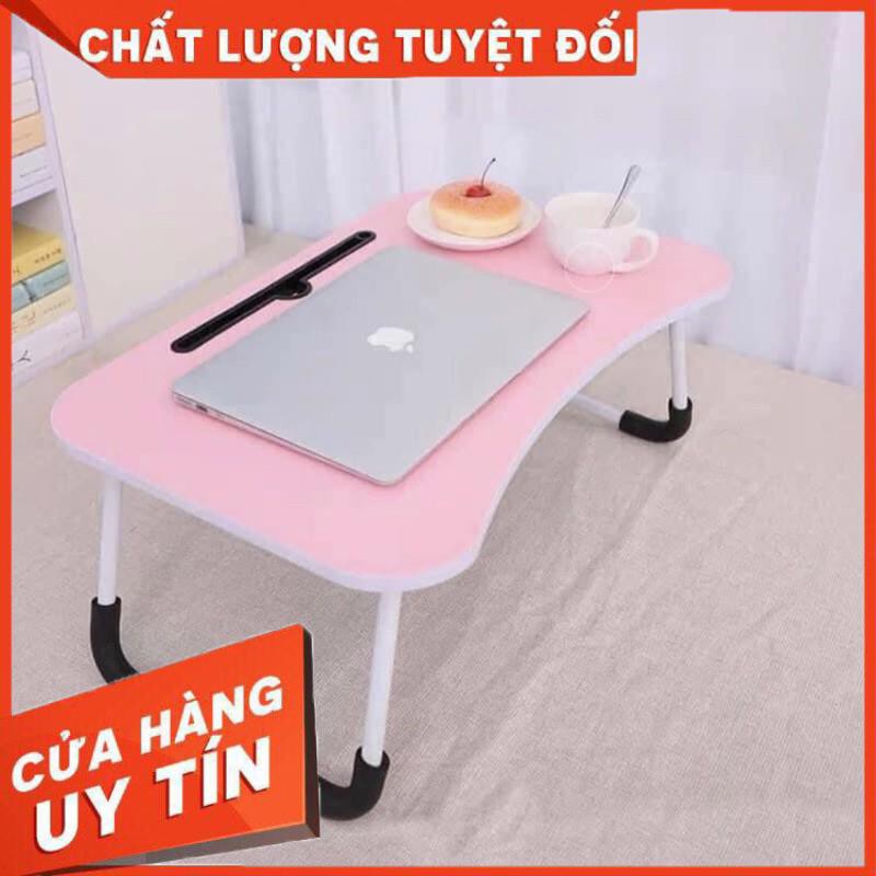 [ BÀN HỌC GẤP GỌN SALE #79k ] CÓ KHE ĐỰNG IPAD  🌟 Có các màu: nâu gỗ, xanh dương, xanh lá, hồng. ☝️Quá tiện đẹp luôn ạ.