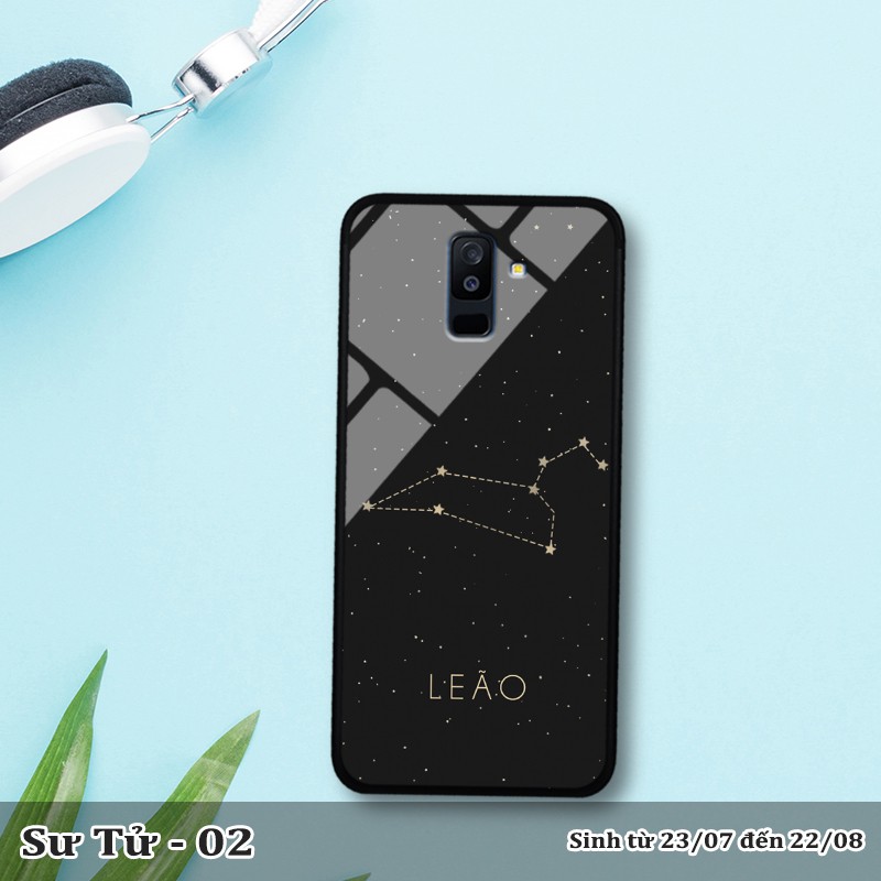 Ốp kính samsung A6 Plus 2018 in cung hoàng đạo | BigBuy360 - bigbuy360.vn
