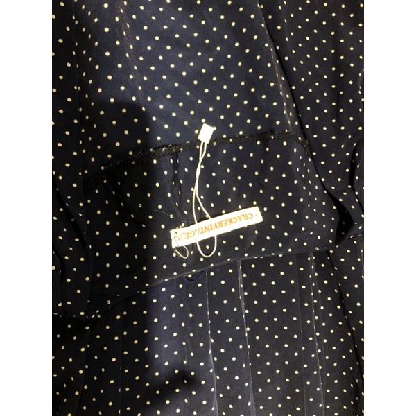 Đầm vintage chấm bi
