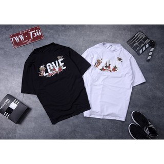Áo thuN OVERSIZE TAY LỠ _ LOVE _ A - 31