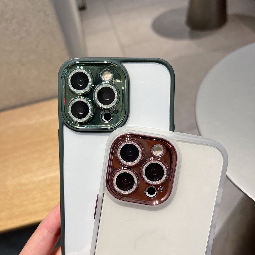 Ốp Điện Thoại Acrylic Cứng Chống Sốc 6D Cho iPhone 13 pro max 12 pro max 11 pro max i12 i11 i13 pro