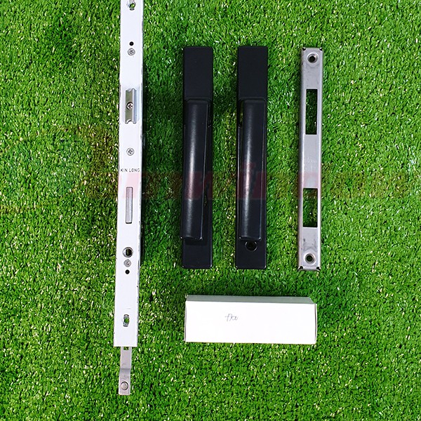 Khóa cửa nhôm kính hệ Xingfa đa điểm Kinlong chính hãng