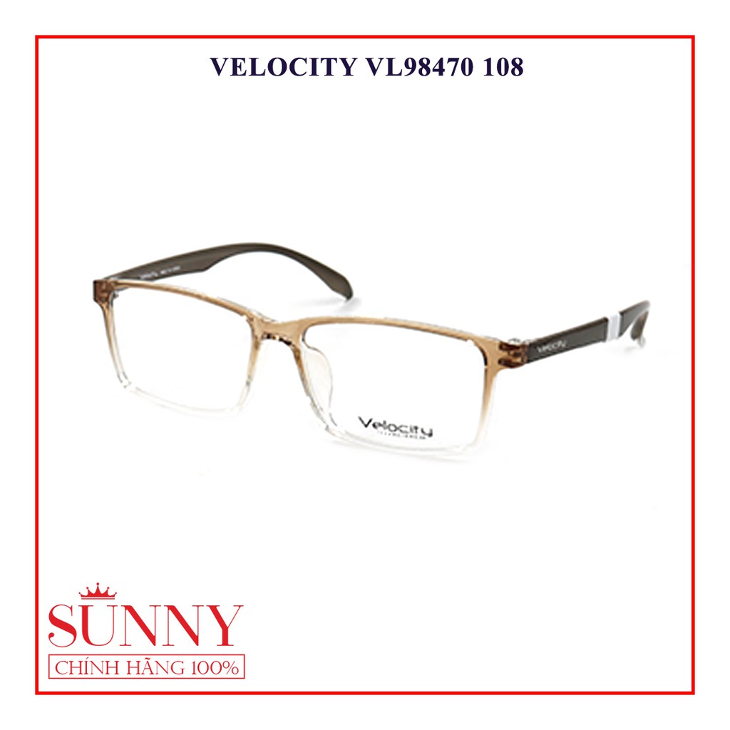 VL98470 - gọng kính chính hãng Velocity 0 độ chính hãng bảo hành toàn quốc