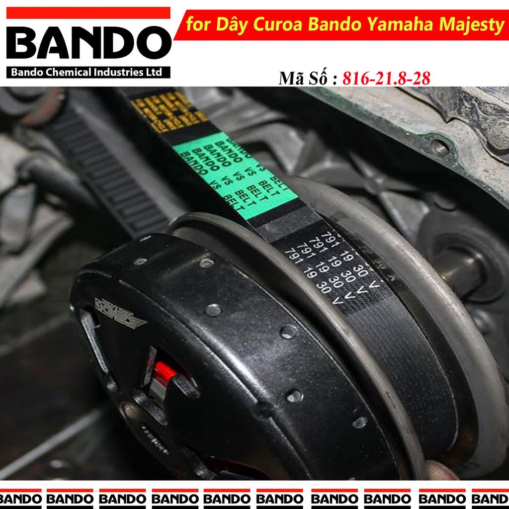 Dây curoa YAMAHA Majesty - Bando Thái Lan