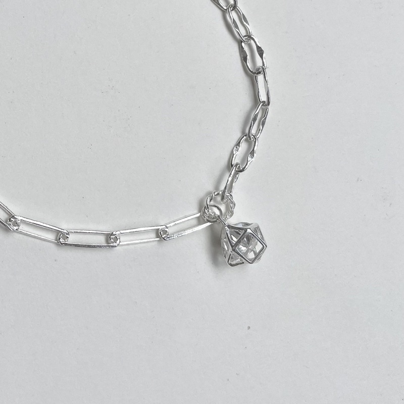 Vòng tay bạc đa giác Choco Jewelry