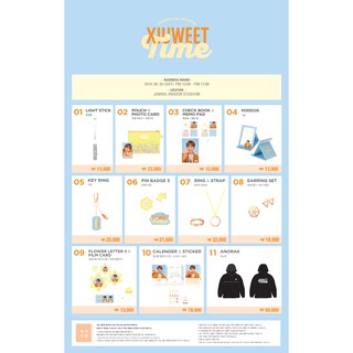 {SM official - Có sẵn} EXO XiuMin ~ Xiuweet time/ Thơi gian ngọt ngào cùng Xiumin ( Nguyên seal)