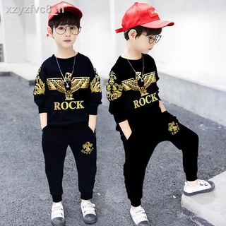 [Ảnh thật/Sẵn] ✣❇Bộ đồ mùa thu của bé trai 2020 thời trang trẻ em mới hai mảnh cho đẹp Xu hướng phong cách Hàn Quốc