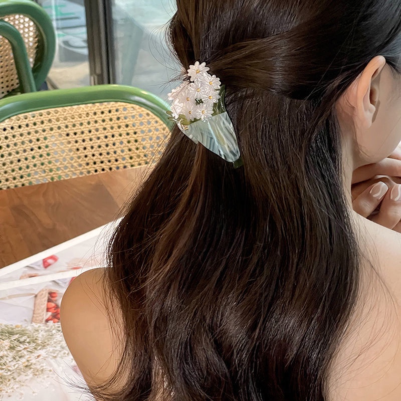 [Magpie] Kẹp Tóc Hoa Cúc Pháp Cá Tính Cho Nữ