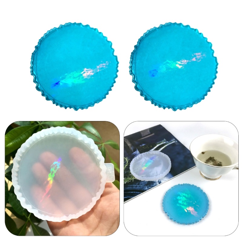 Khuôn Bằng Silicone Dùng Làm Đế Lót Ly Thiết Kế Độc Đáo