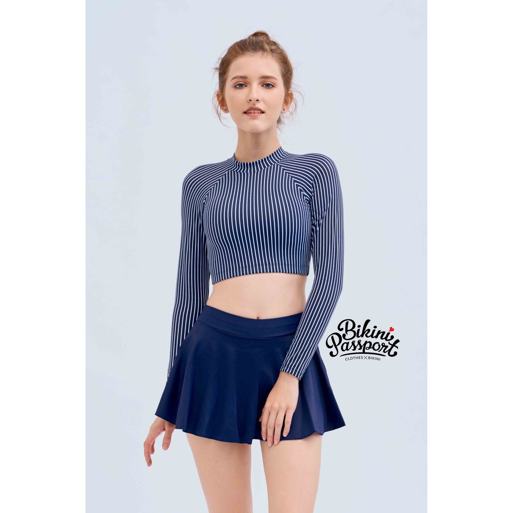 BIKINI PASSPORT - Áo lẻ tay dài Basic - Kẻ sọc - BS202_STR - Hàng nhập khẩu | BigBuy360 - bigbuy360.vn