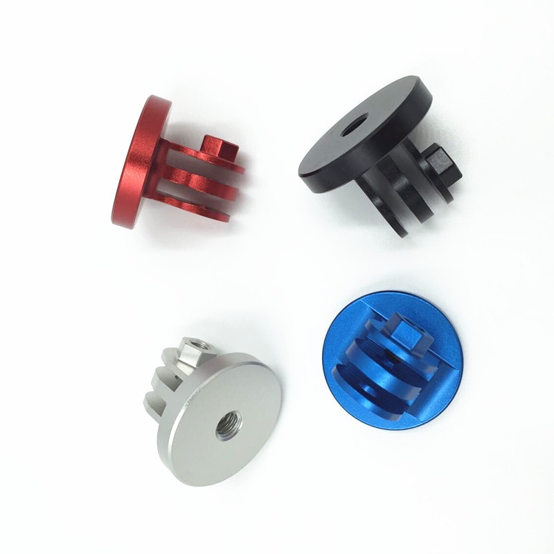 Ngàm Gắn Giá Đỡ Ba Chân Bằng Nhôm 1 / 4 Cho Gopro Hero 10 9 8 7 6 5 DJI YI Insta360 Action