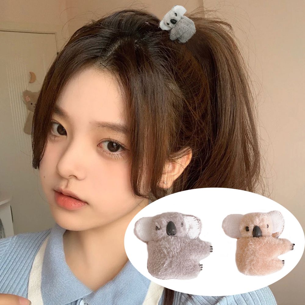 Kẹp tóc hình gấu Koala dễ thương nhiều màu sắc cho nữ