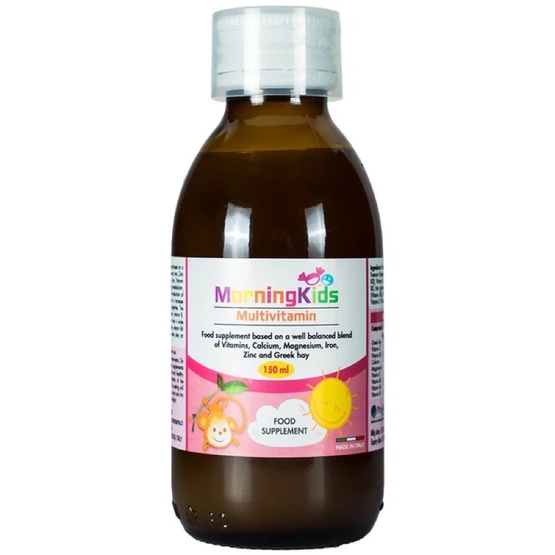 Siro Bổ Sung Vitamin Cho Trẻ Morningkids Multivitamin 125ml - TP045