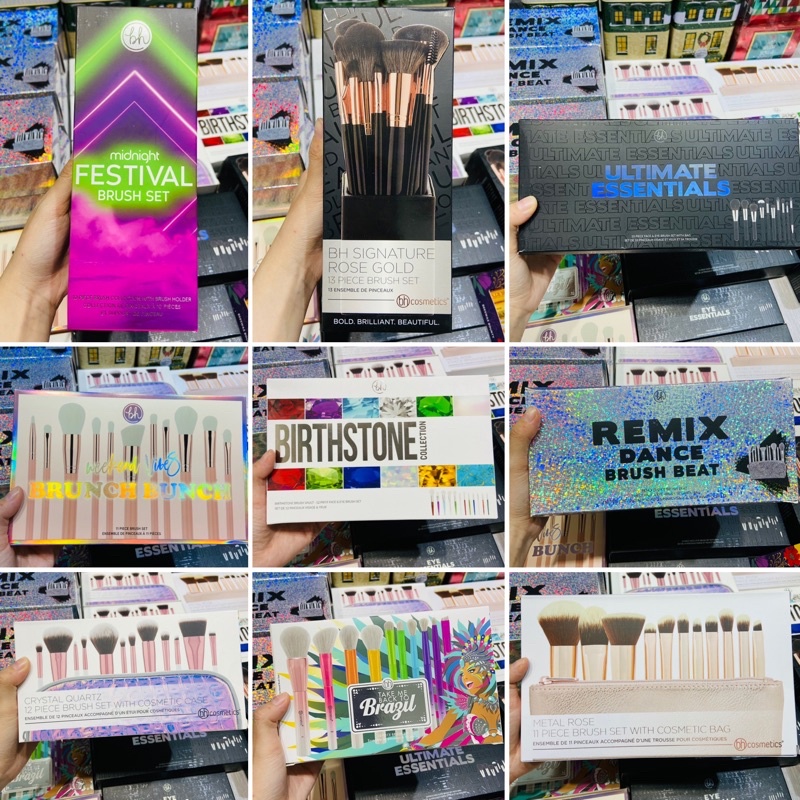 BỘ SƯU TẬP CÁC BỘ CỌ TRANG ĐIỂM BH COSMETICS