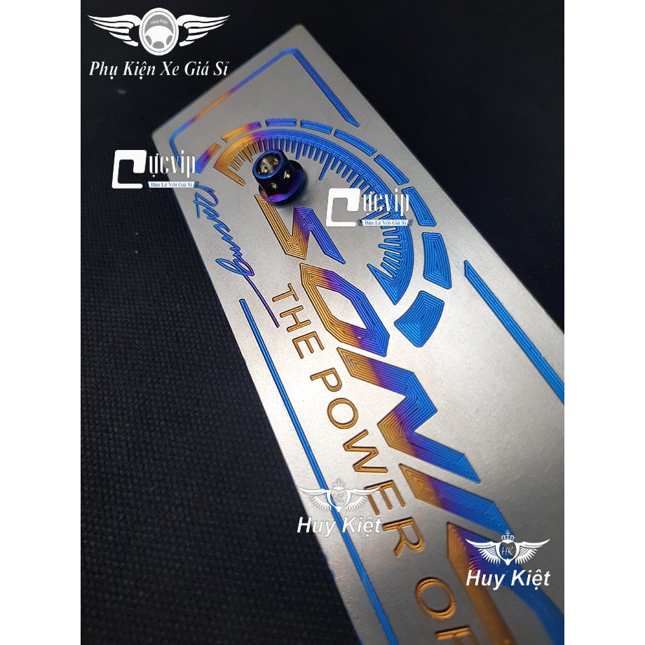 Bảng Tên Sonic Titan (Mẫu Titan Khò) Kèm 2 Ốc Vương Miện MS3600