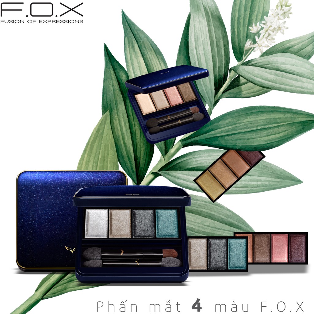 FOX PHẤN MẮT EYESHADOW PALETTE - (6.5G)