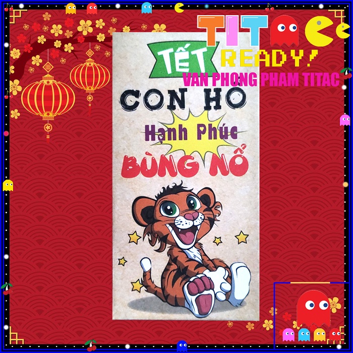 Bao Lì Xì Tết 2022 Giá Sỉ Rẻ Đẹp Hình Con Hổ Siêu Độc Lạ Màu Retro