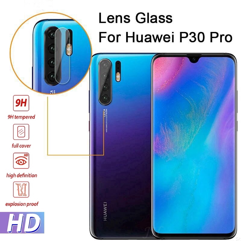 Set 2 miếng dán bảo vệ camera sau điện thoại Huawei p30 Lite p30pro