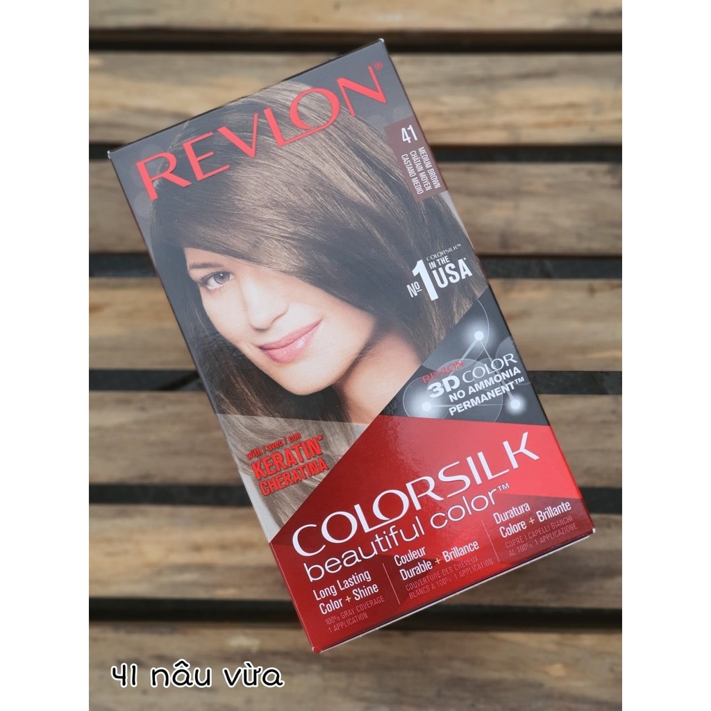 Thuốc nhuộm tóc Revlon Colorsilk Beautiful Color