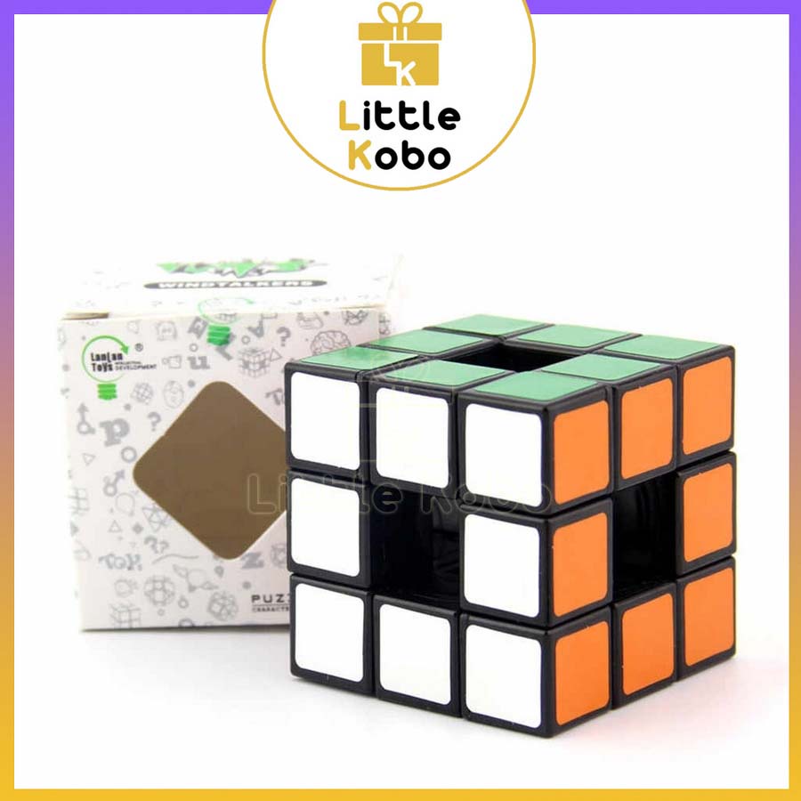 Rubik Biến Thể LanLan Void Cube 3x3 Rubic 3 Tầng Đồ Chơi Trí Tuệ